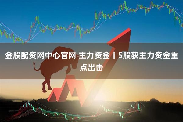 金股配资网中心官网 主力资金丨5股获主力资金重点出击